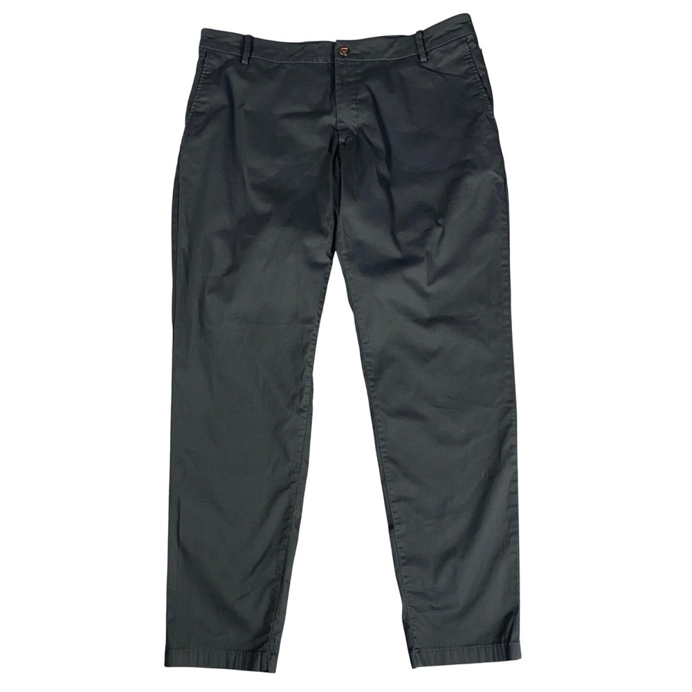 Birddogs The Khakis Lined Chino Pants Mens 36x30 Black Stretch Commuter Gorpcore